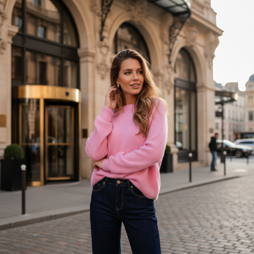 Elia kasmír pulóver